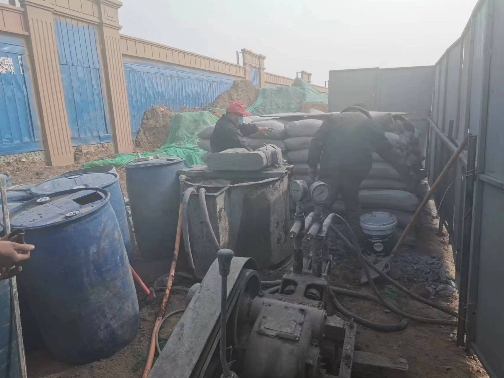 凉城地基沉降注浆加固